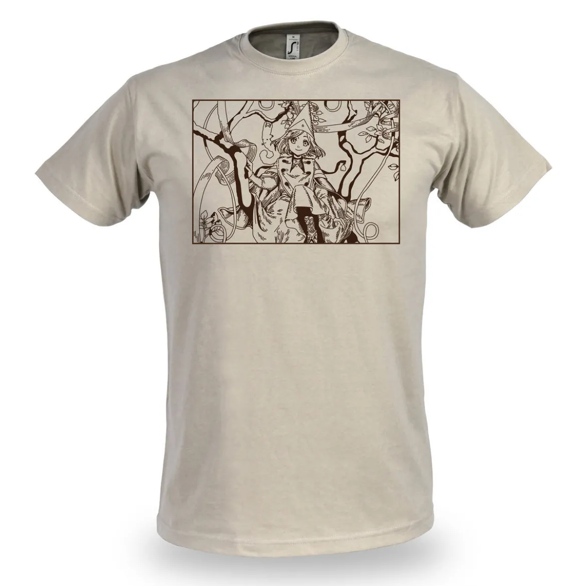 T-Shirt für Coco und Atelier of Witch Hat Fans beige