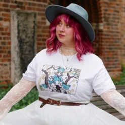 T-Shirt für Coco und Atelier of Witch Hat Fans Limited Edition weiß
