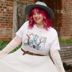T-Shirt für Coco und Atelier of Witch Hat Fans Limited Edition weiß