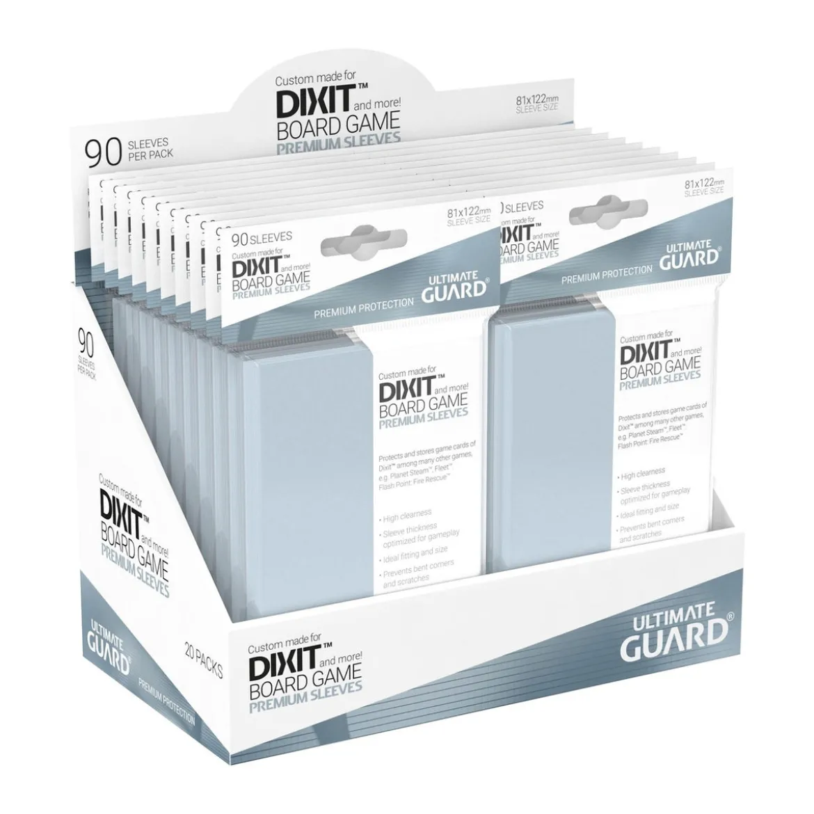 Ultimate Guard Board Game Sleeves (90) - Dixit™ and more