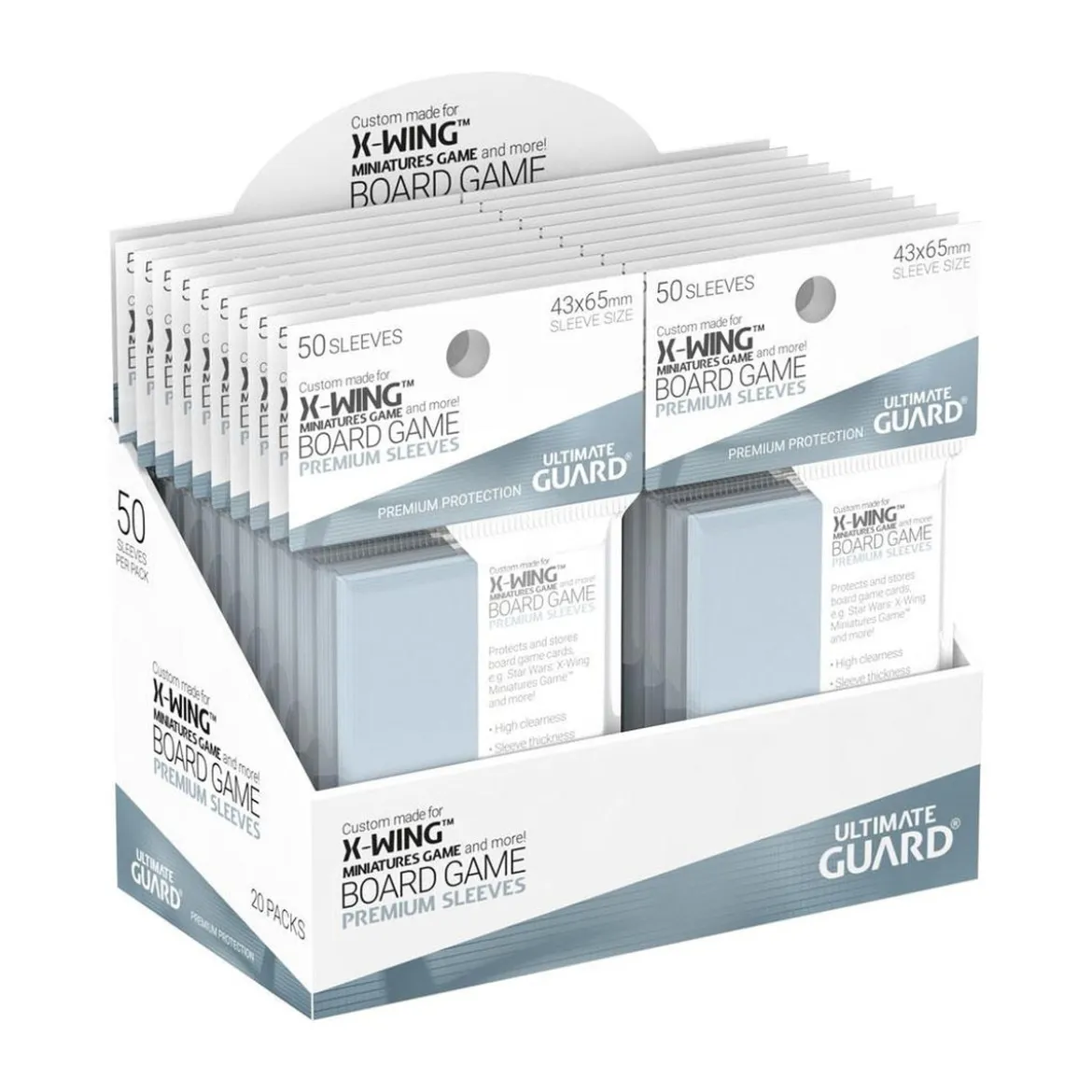 Ultimate Guard Board Game Sleeves (50) - X-Wing Miniatures Game