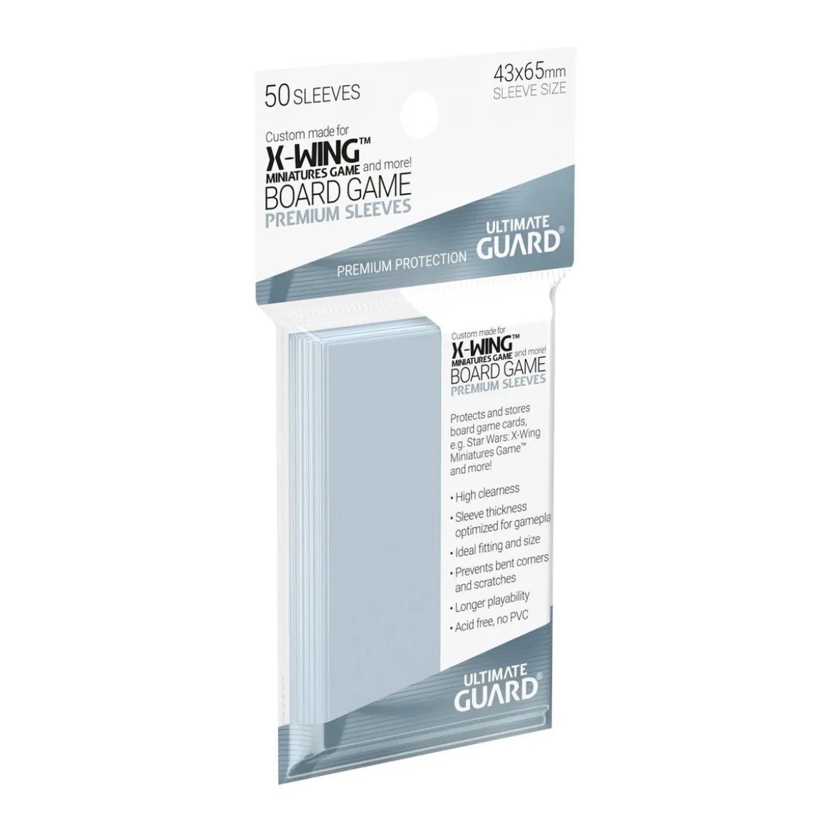 Ultimate Guard Board Game Sleeves (50) - X-Wing Miniatures Game