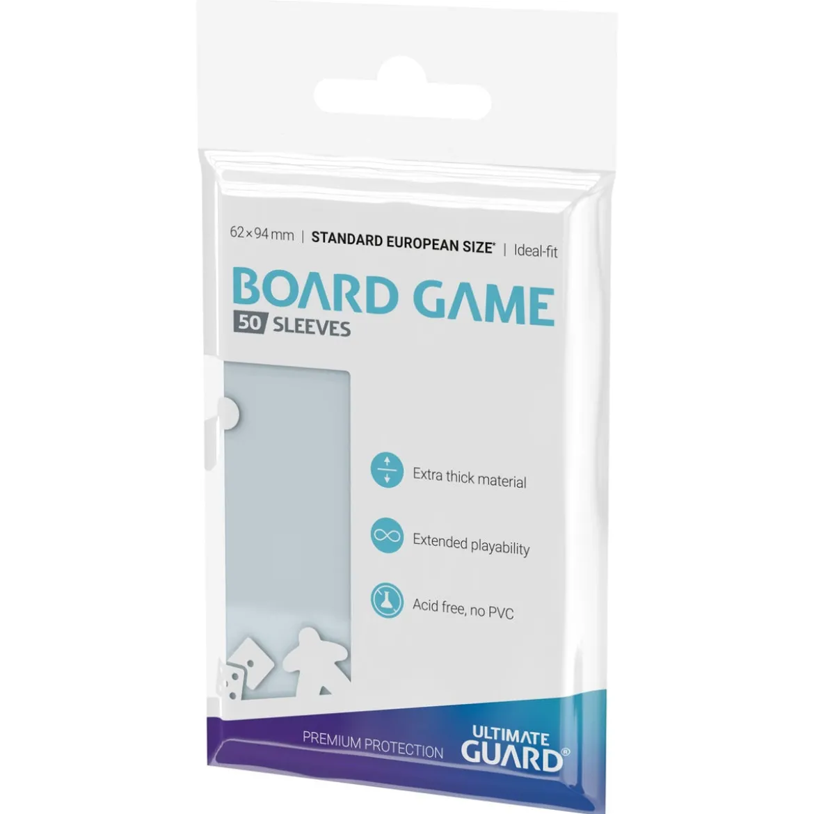 Ultimate Guard Board Game Sleeves (50) - Standard European