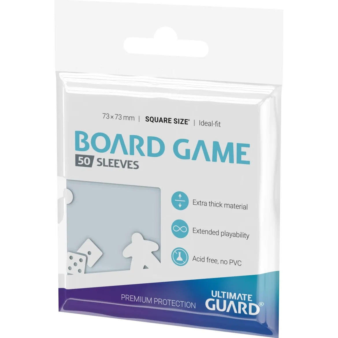 Ultimate Guard Board Game Sleeves (50) - Square