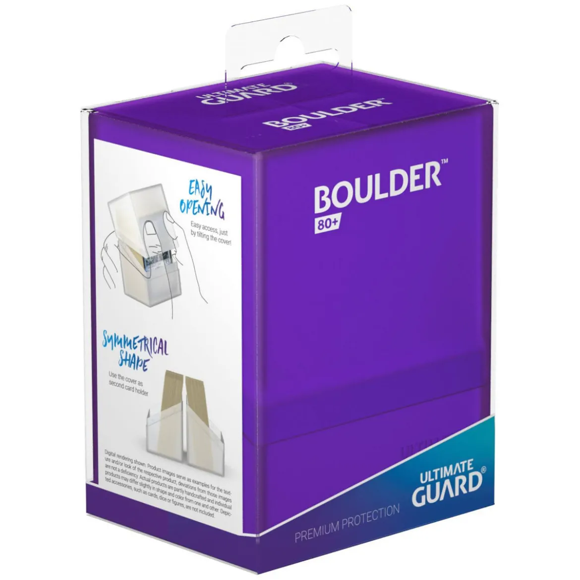 Ultimate Guard Boulder 80+ - Amethyst