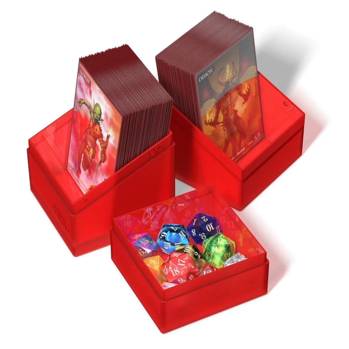 Ultimate Guard Boulder'n'Tray 100+ - Ruby