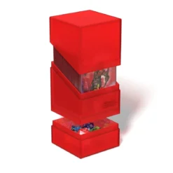 Ultimate Guard Boulder'n'Tray 100+ - Ruby