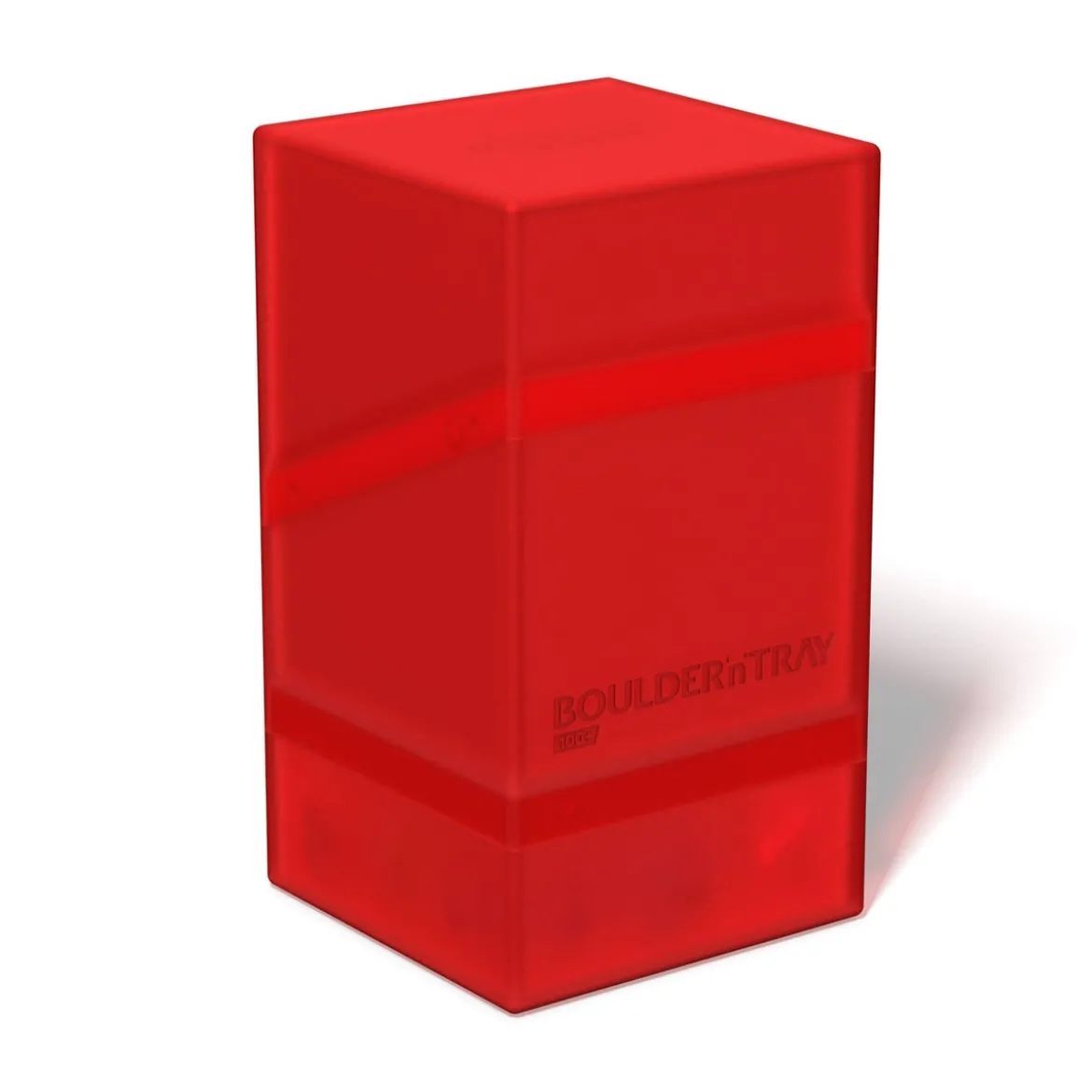 Ultimate Guard Boulder'n'Tray 100+ - Ruby