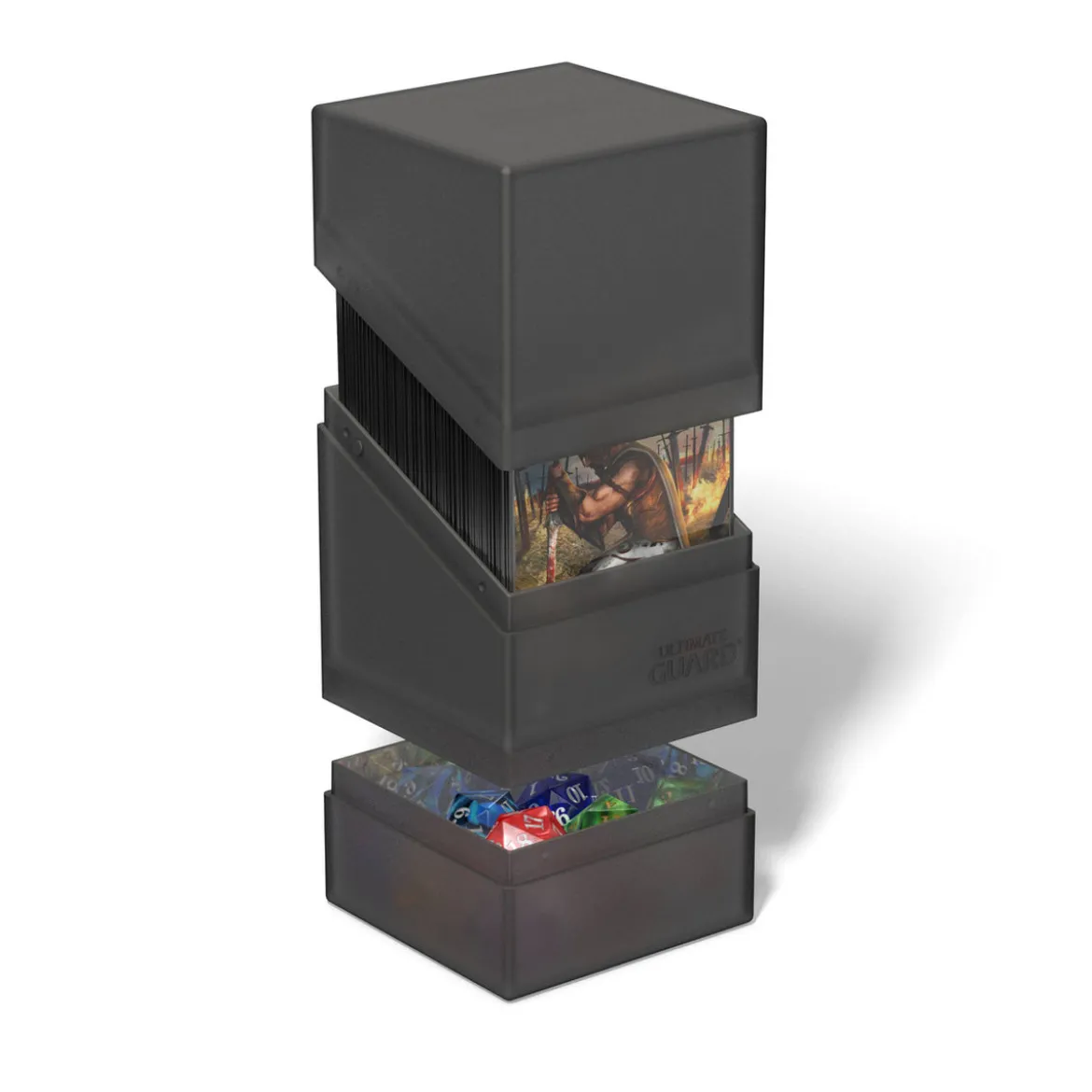 Ultimate Guard Boulder'n'Tray 100+ - Onyx