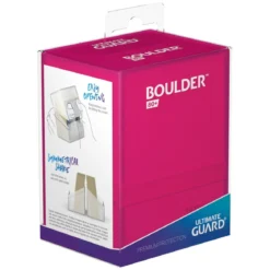 Ultimate Guard Boulder 80+ - Rhodonite