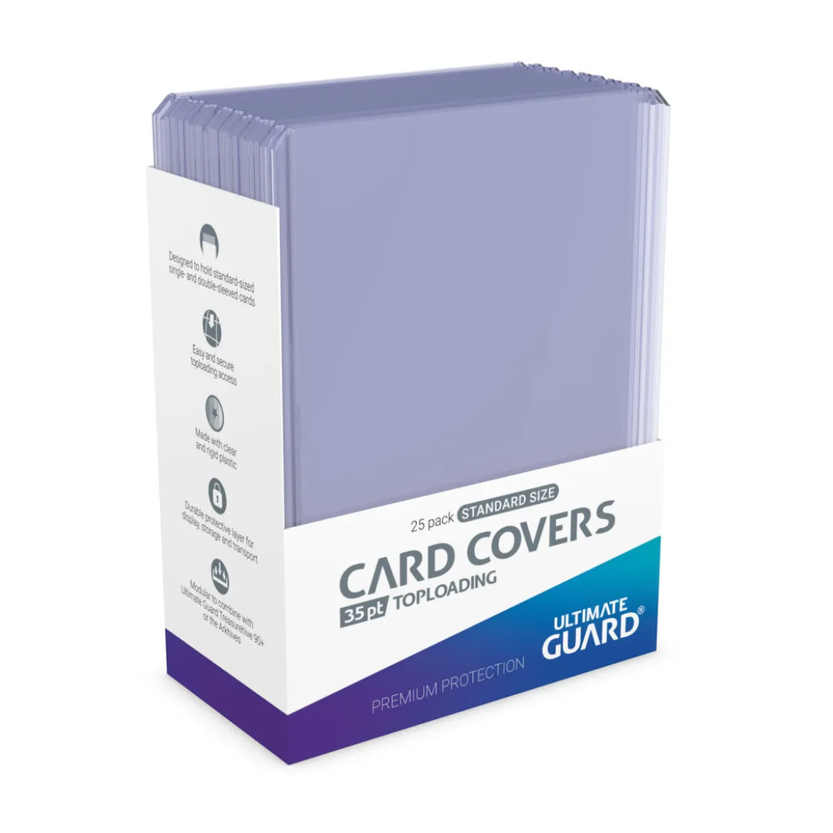 Ultimate Guard Card Covers Toploading 35 pt Transparent 25er-Pack