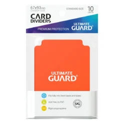 Ultimate Guard Card Dividers Standard Size (10) - Orange