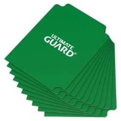 Ultimate Guard Card Dividers Standard Size (10) - Green