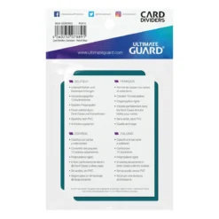 Ultimate Guard Card Dividers Standard Size (10) - Petrol