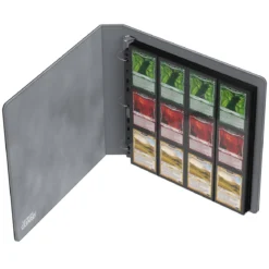 Ultimate Guard Collector's Album Xenoskin QuadRow Slim - Black