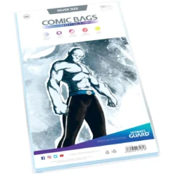 Ultimate Guard Comic Bags Resealable (100) - Silver Size