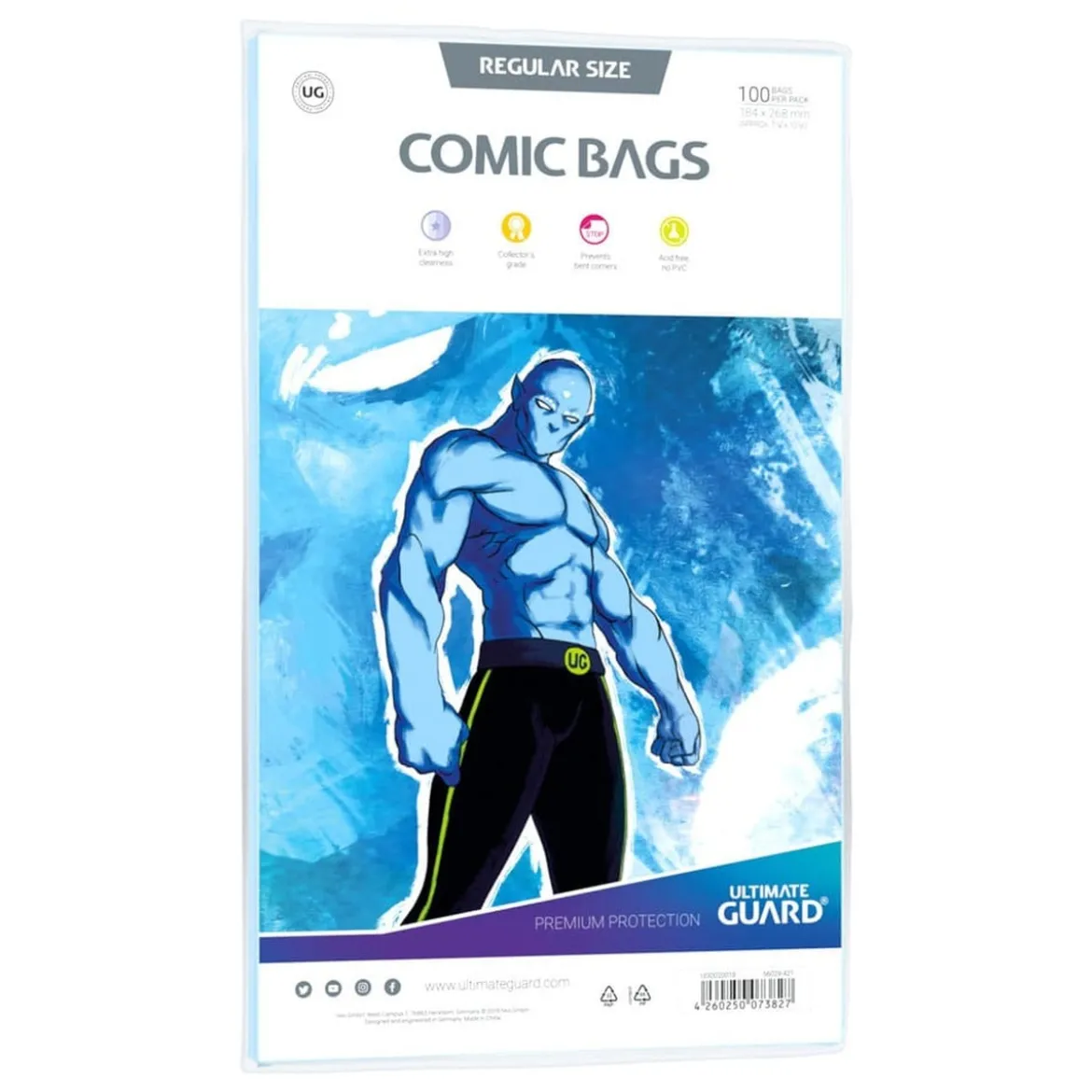 Ultimate Guard Comic Bags Standard (100) - Regular Size