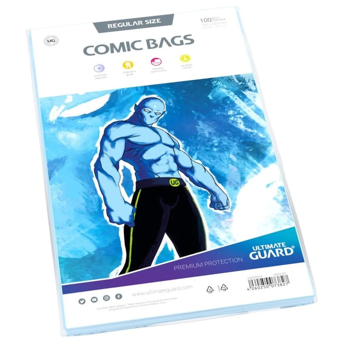 Ultimate Guard Comic Bags Standard (100) - Regular Size