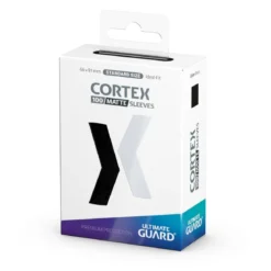 Ultimate Guard Cortex Sleeves Matte Standard Size (100) - Black