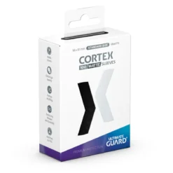 Ultimate Guard Cortex Sleeves Matte Standard Size (100) - Black