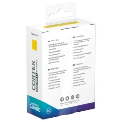 Ultimate Guard Cortex Sleeves Matte Standard Size (100) - Yellow