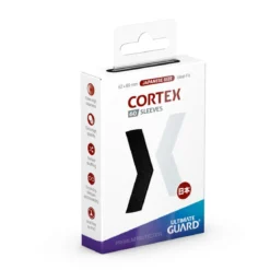 Ultimate Guard Cortex Sleeves Japanese Size (60) - Black
