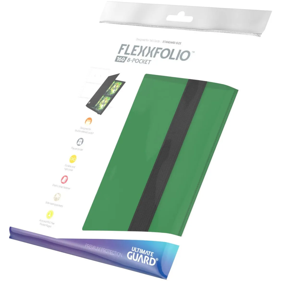 Ultimate Guard Flexxfolio 160 8-Pocket - Green
