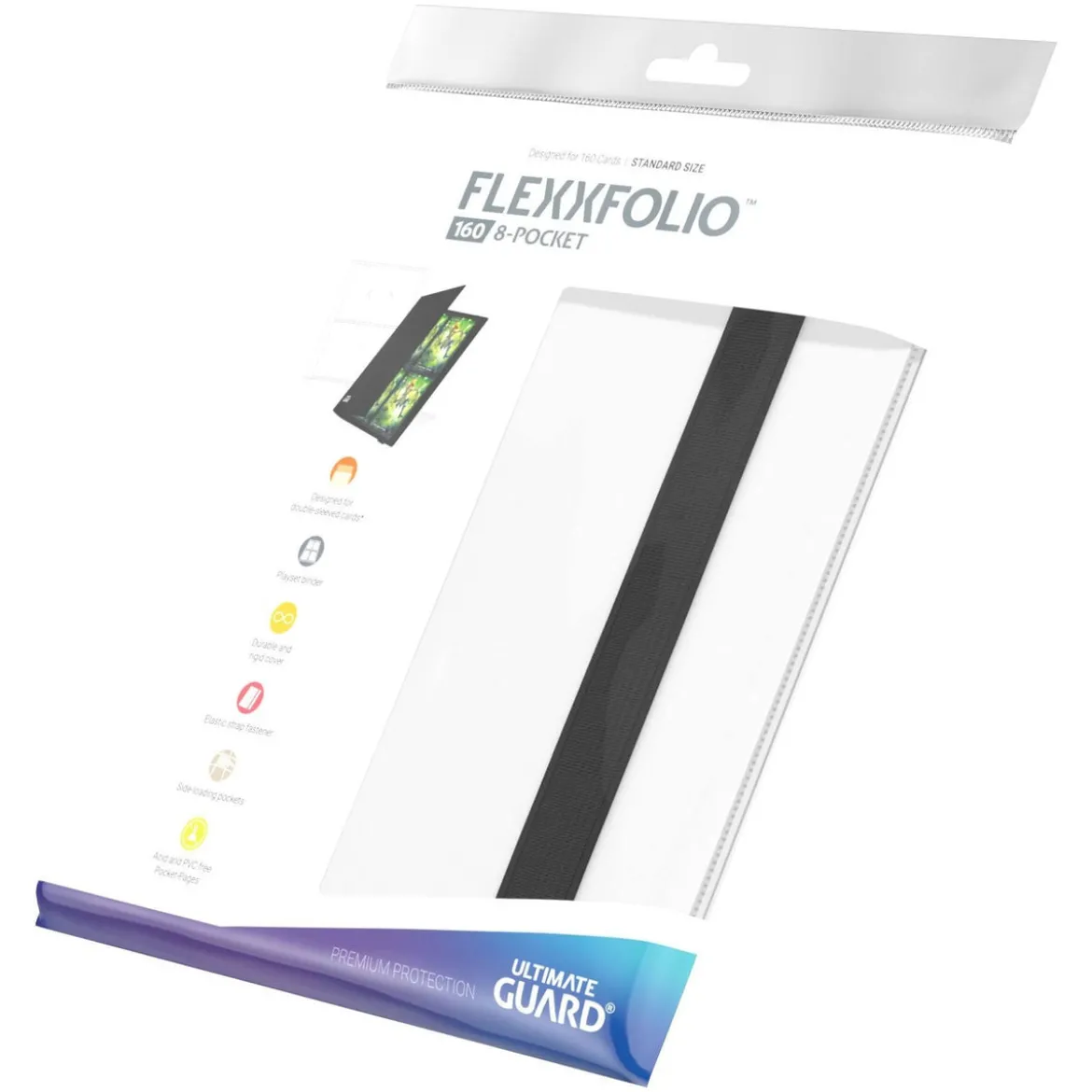 Ultimate Guard Flexxfolio 160 8-Pocket - White
