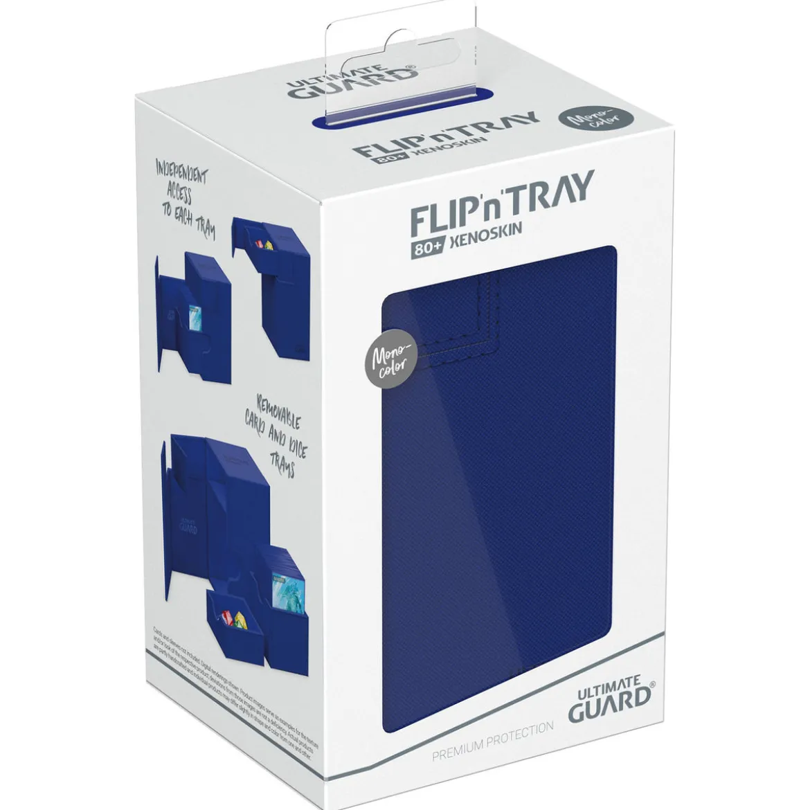Ultimate Guard Flip'n'Tray 80+ Xenoskin - Blue