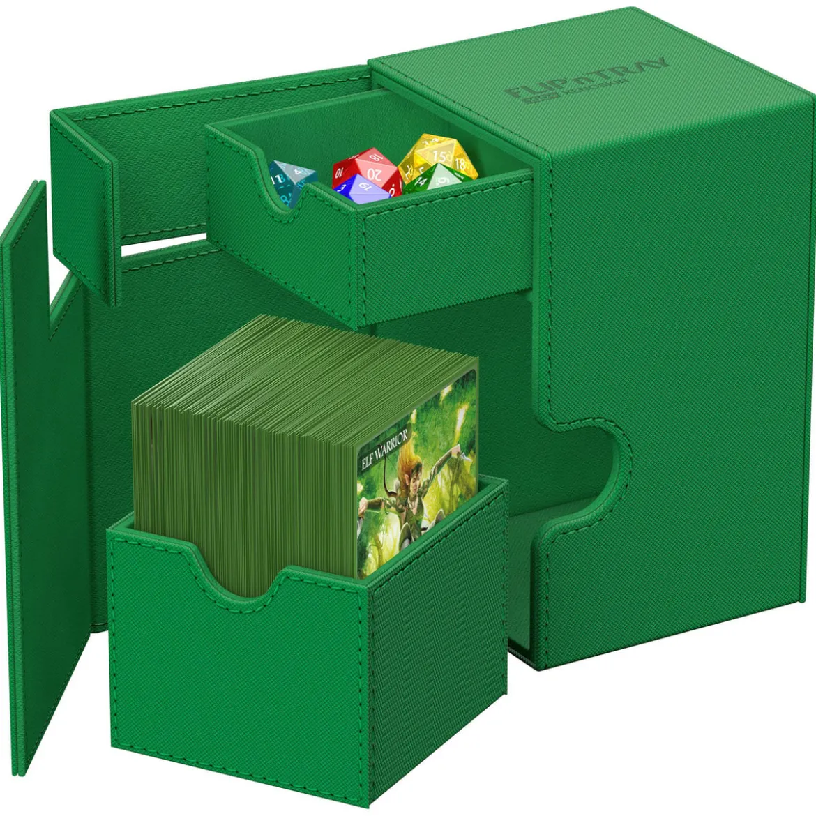 Ultimate Guard Flip'n'Tray 100+ Xenoskin - Green
