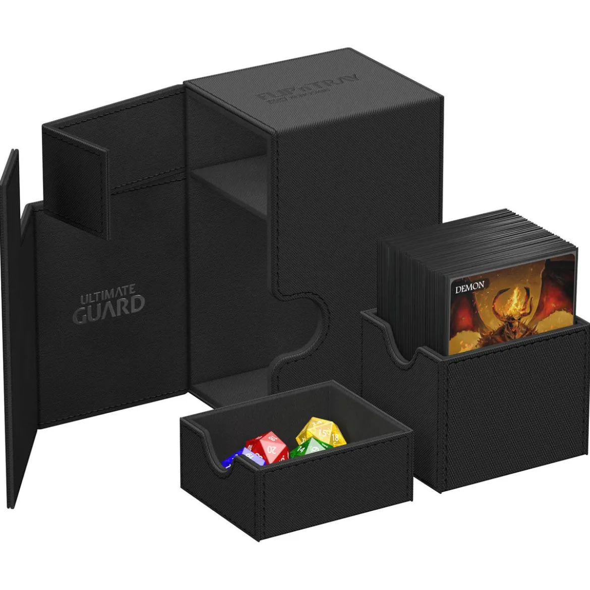 Ultimate Guard Flip'n'Tray 80+ Xenoskin - Black