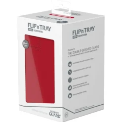 Ultimate Guard Flip'n'Tray 100+ Xenoskin - Red