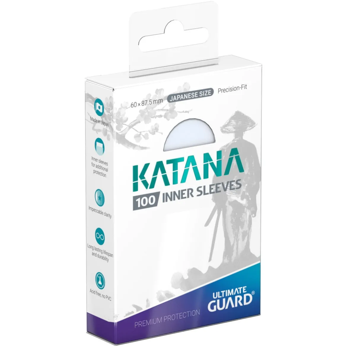 Ultimate Guard Katana Inner Sleeves Japanese Size (100)