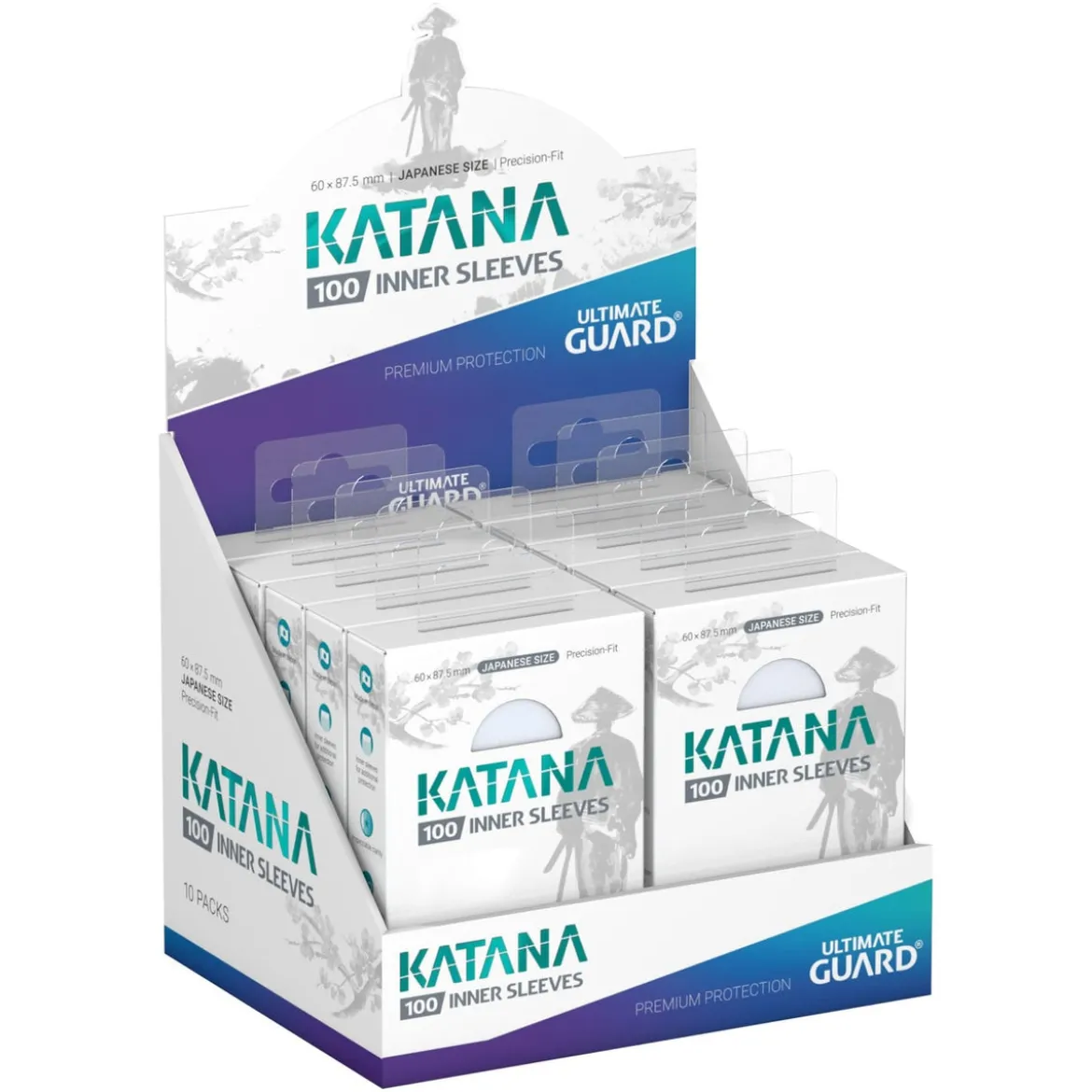 Ultimate Guard Katana Inner Sleeves Japanese Size (100)