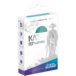 Ultimate Guard Katana Sleeves Japanese Size (60) - Turquoise