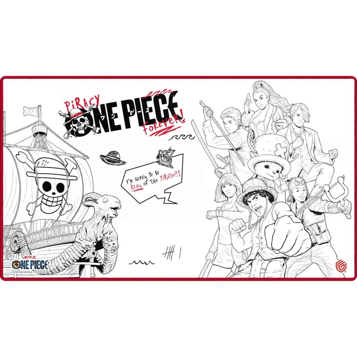 Ultimate Guard Play-Mat One Piece - Sketch