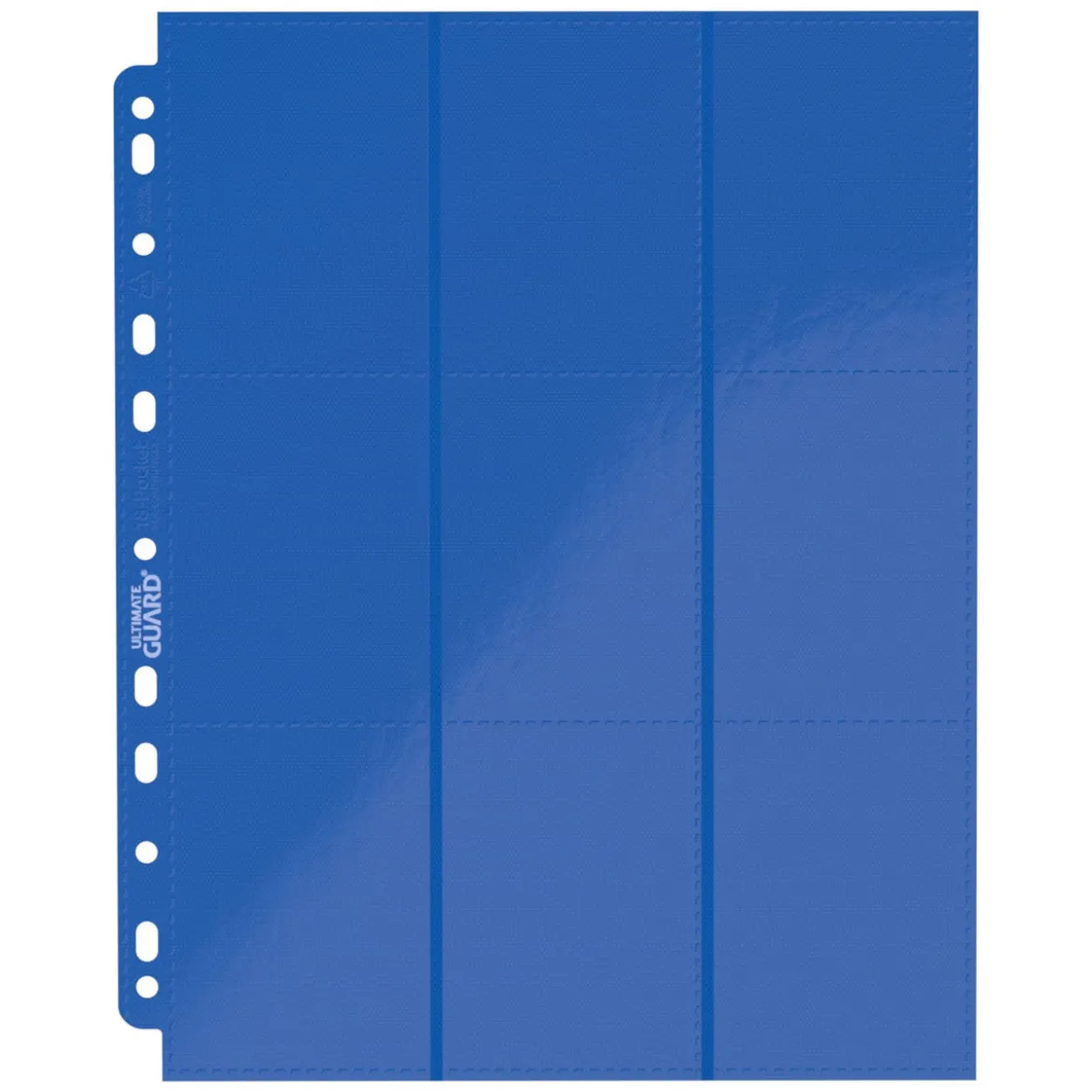 Ultimate Guard 18-Pocket Pages Side-Loading (10) - Blue