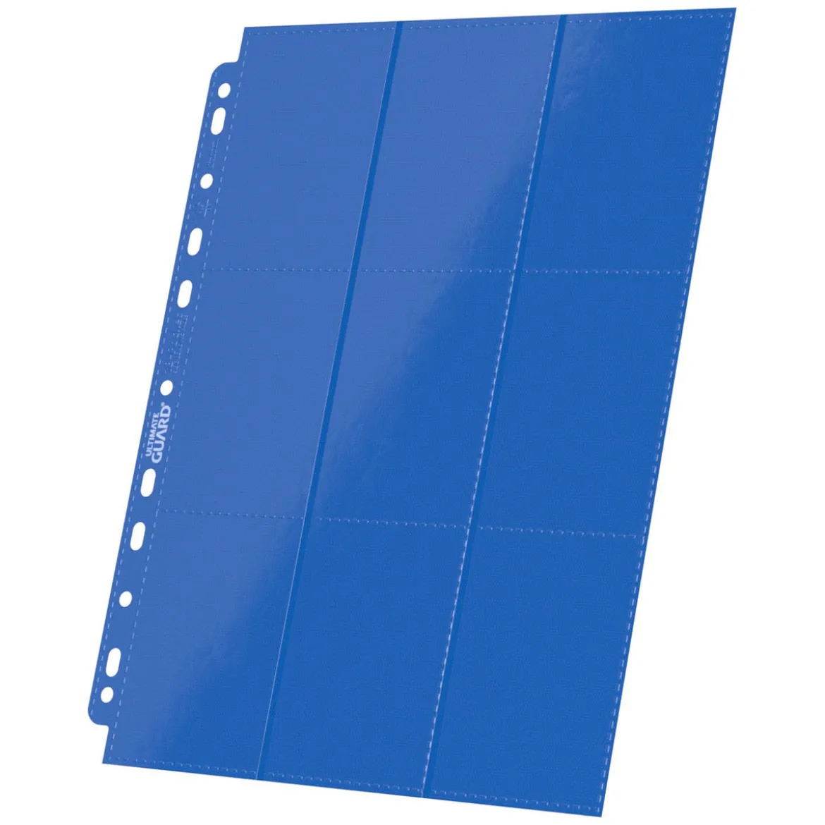 Ultimate Guard 18-Pocket Pages Side-Loading (10) - Blue