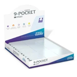 Ultimate Guard 9-Pocket Pages Top-Loading (100) - Transparent