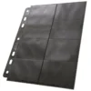 Ultimate Guard 14-Pocket Supreme Compact Pages Standard + Mini American (10) - Black