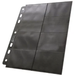 Ultimate Guard 14-Pocket Supreme Compact Pages Standard + Mini American (10) - Black