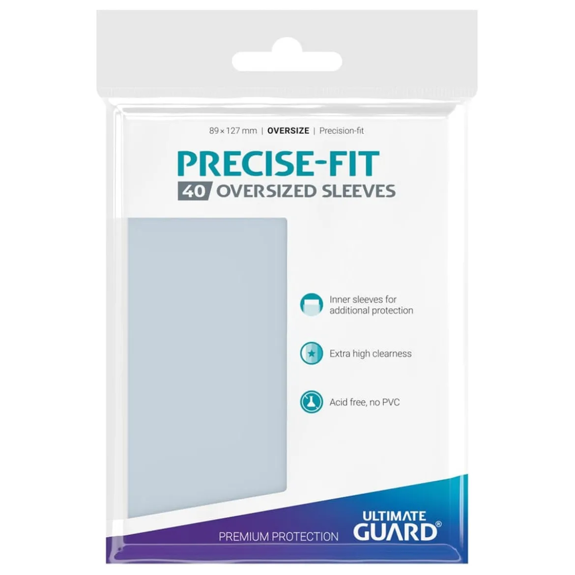 Ultimate Guard Precise-Fit Oversized Sleeves (40)
