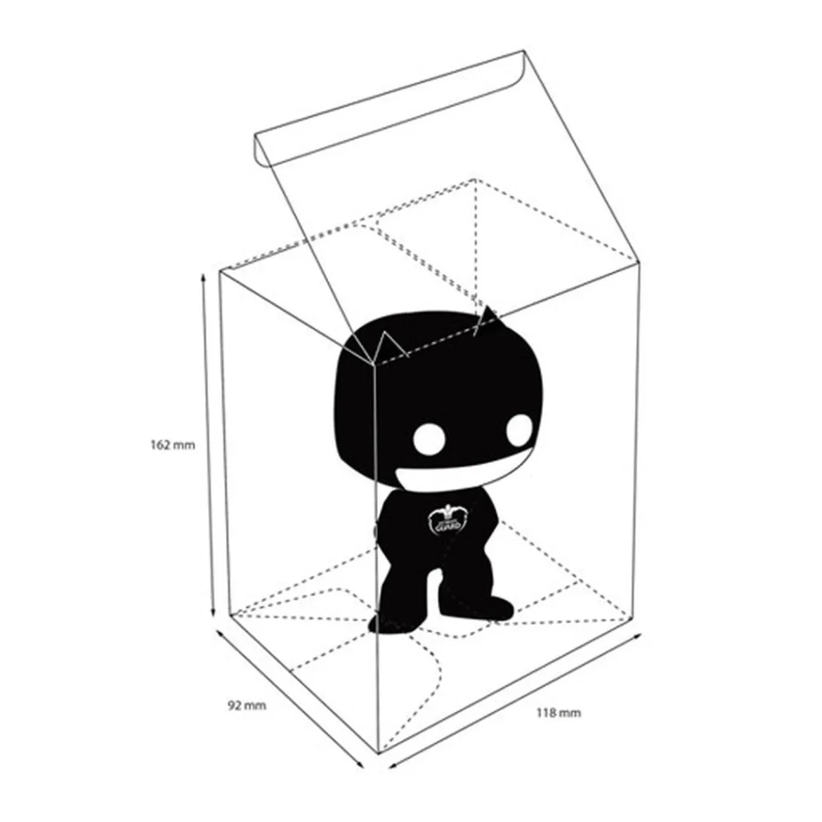 Ultimate Guard Protective Case for Funko POP!™ (40) - Standard