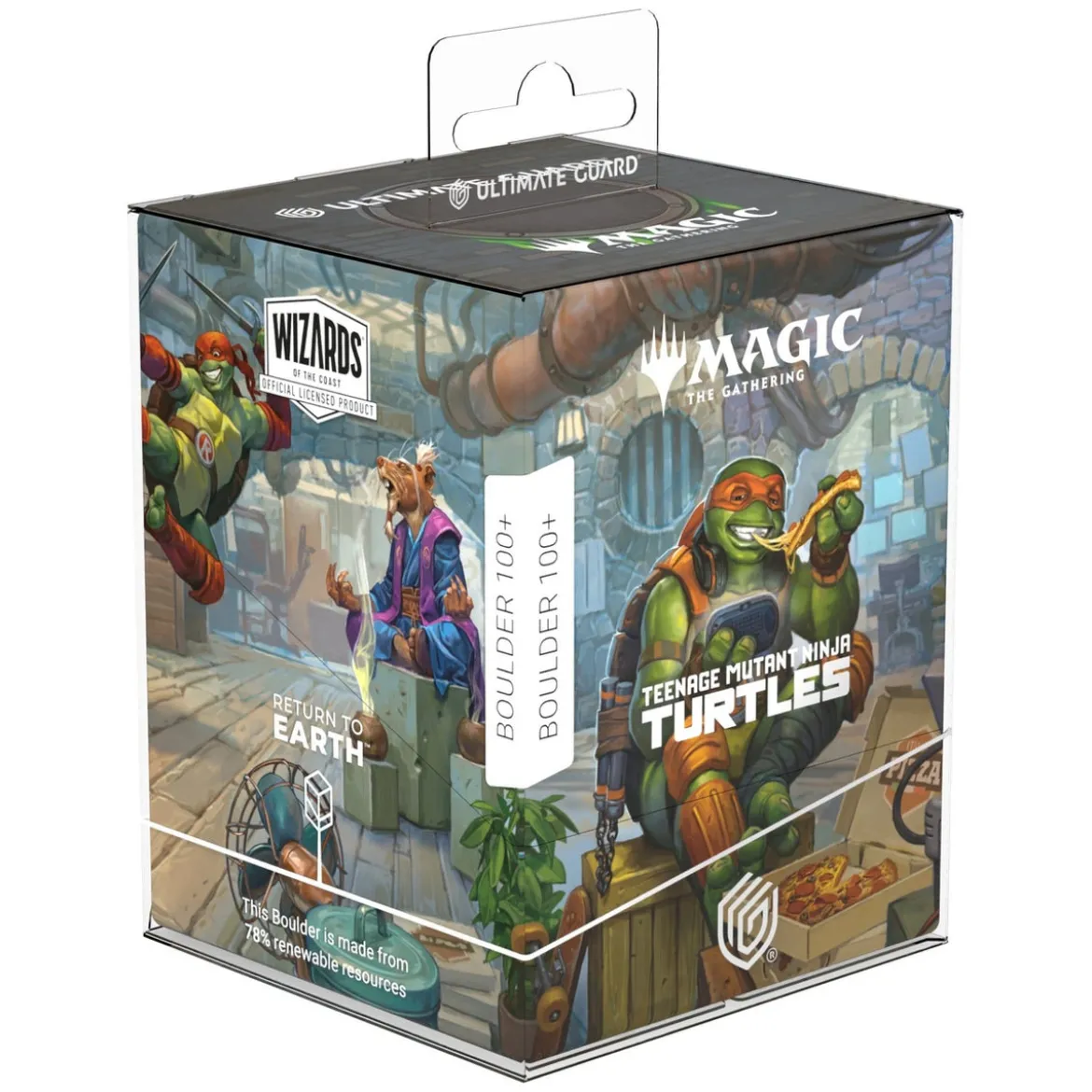 Ultimate Guard RTE Boulder 100+ Magic: The Gathering | Teenage Mutant Ninja Turtles - Turtle Lair