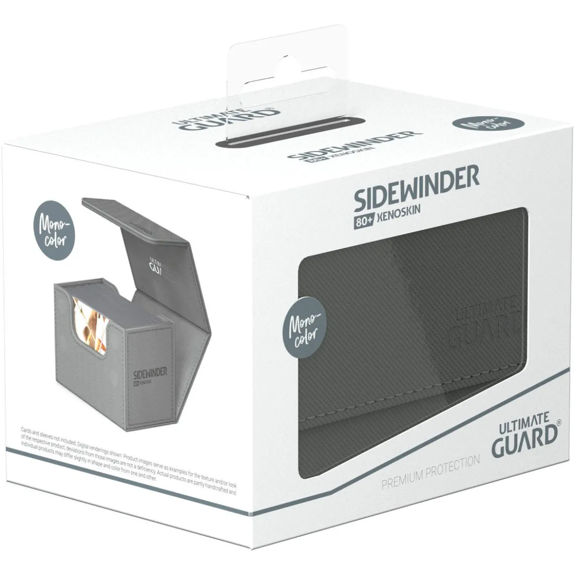 Ultimate Guard Sidewinder 80+ Xenoskin - Grey