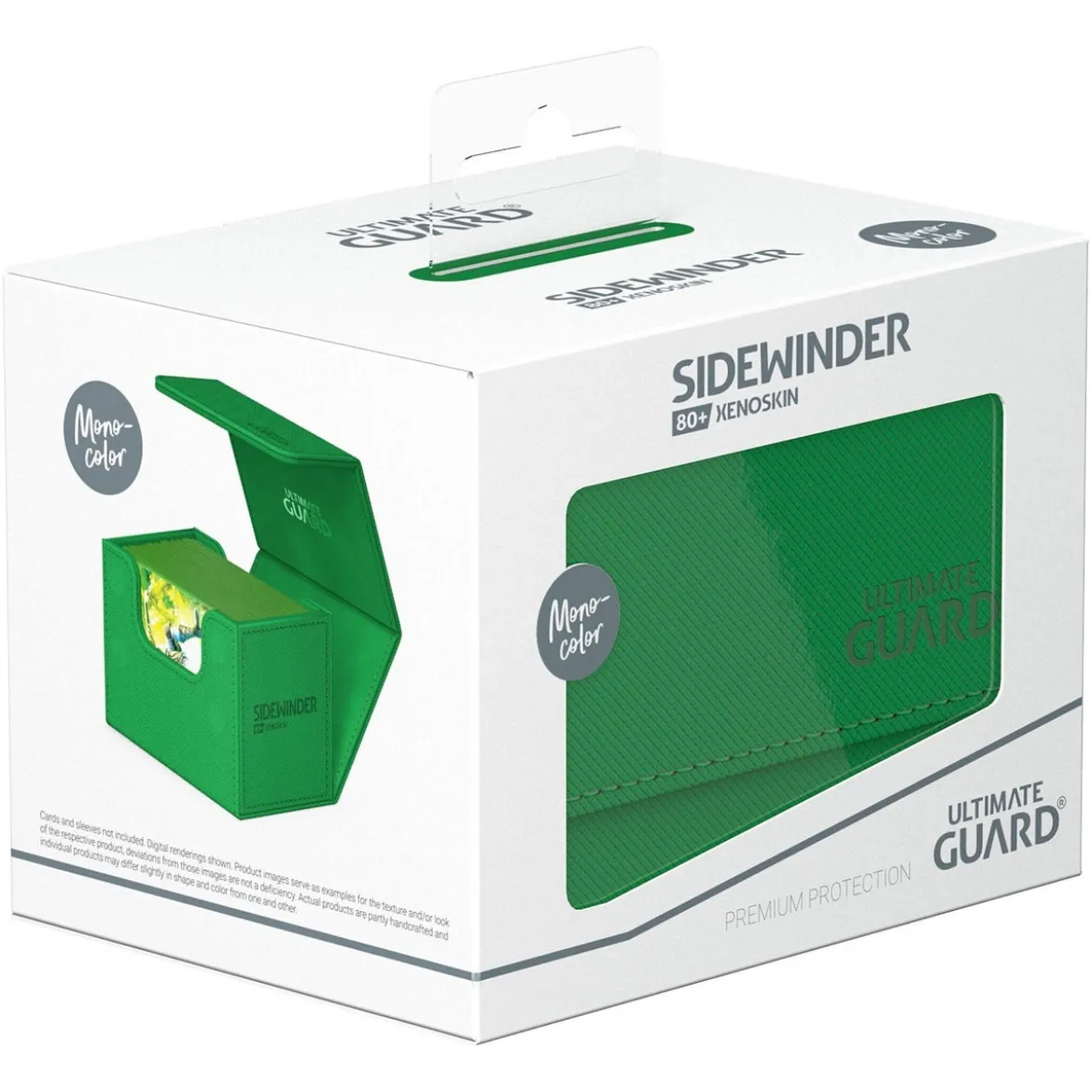 Ultimate Guard Sidewinder 80+ Xenoskin - Green