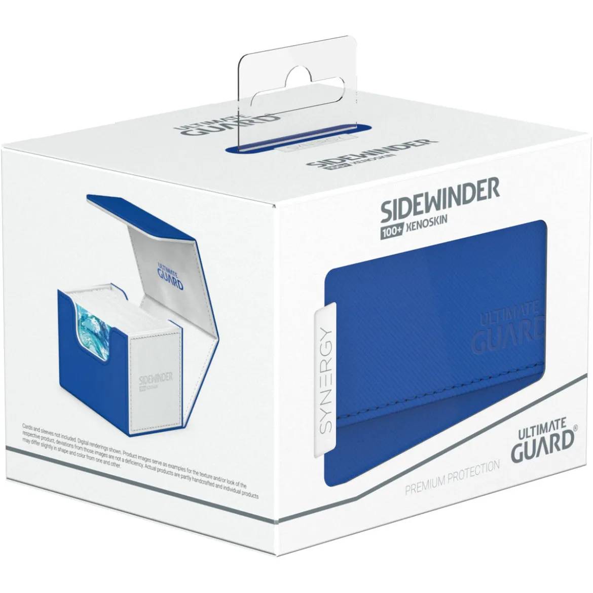 Ultimate Guard Sidewinder 100+ Xenoskin Synergy - White/Blue