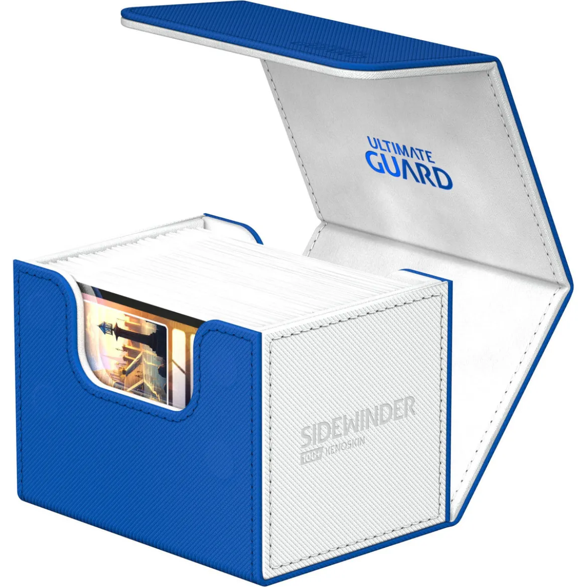 Ultimate Guard Sidewinder 100+ Xenoskin Synergy - White/Blue