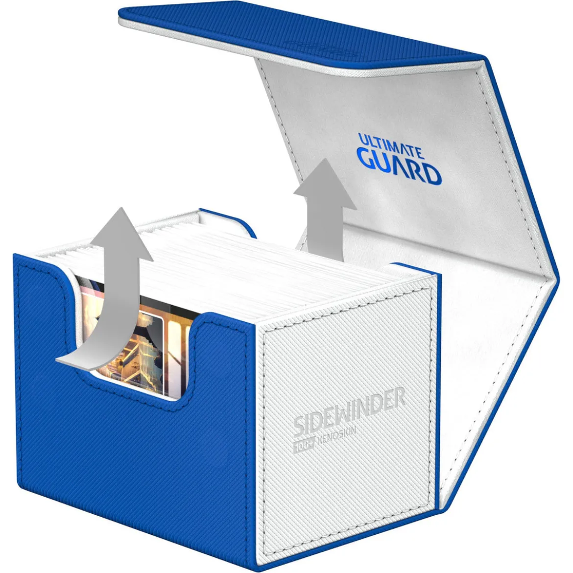 Ultimate Guard Sidewinder 100+ Xenoskin Synergy - White/Blue