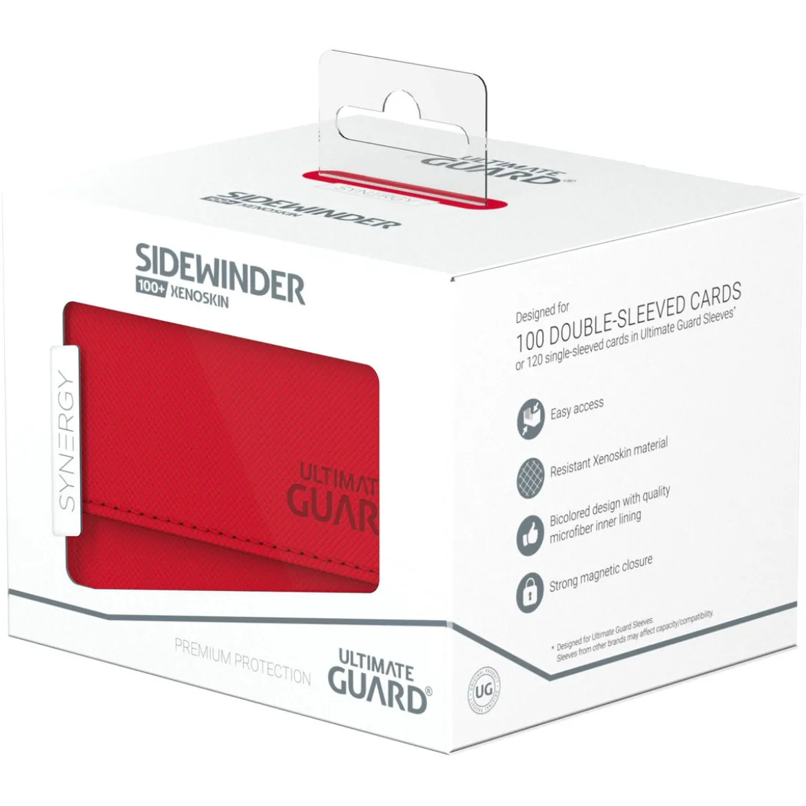 Ultimate Guard Sidewinder 100+ Xenoskin Synergy - Red/White